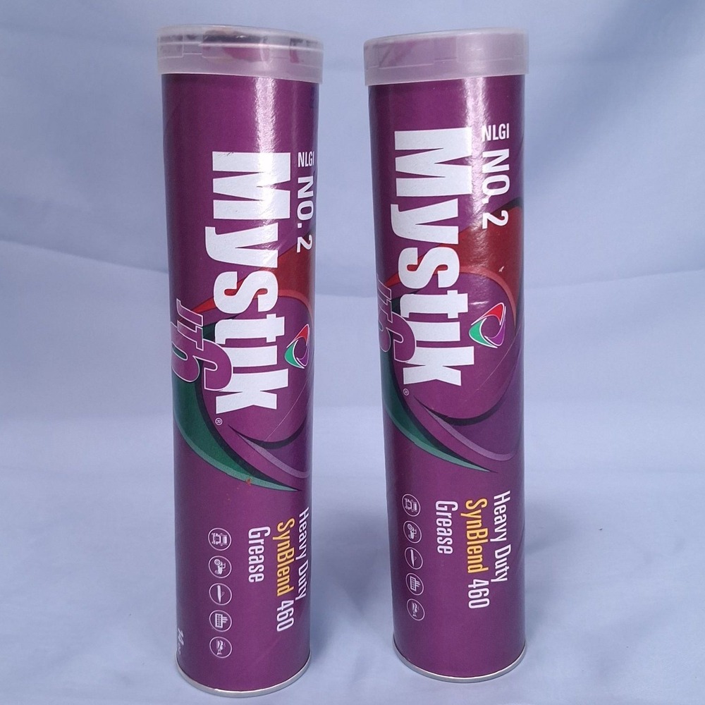 Mystik JT-6 No‎ 2 Heavy Duty SynBlend 460 Grease 14oz 2 Packs